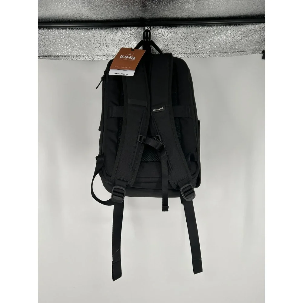 Nomatic Luma Camera Pack 18L‎ Black Camera Backpack Adjustable Shoulder Straps